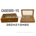 Wooden with black painted sun glasses box CASE005-YS